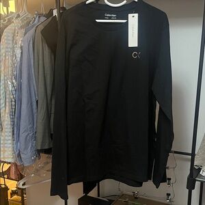 Calvin Klein Black Long Sleeve Tee